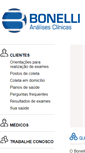 Mobile Screenshot of bonelli.com.br